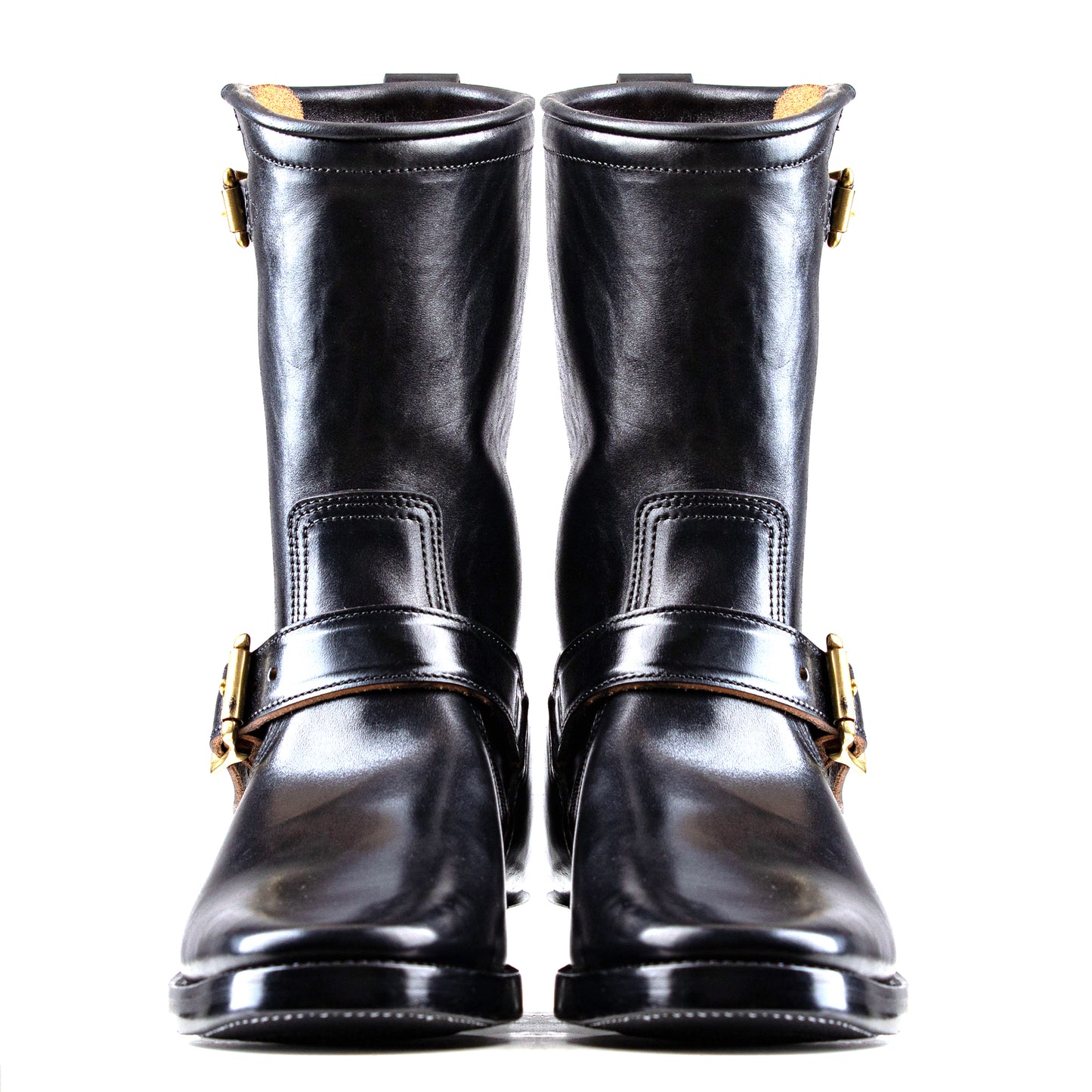 Engineer Boots 10" - Black Horsebutt TPR - xbxs®boots factory