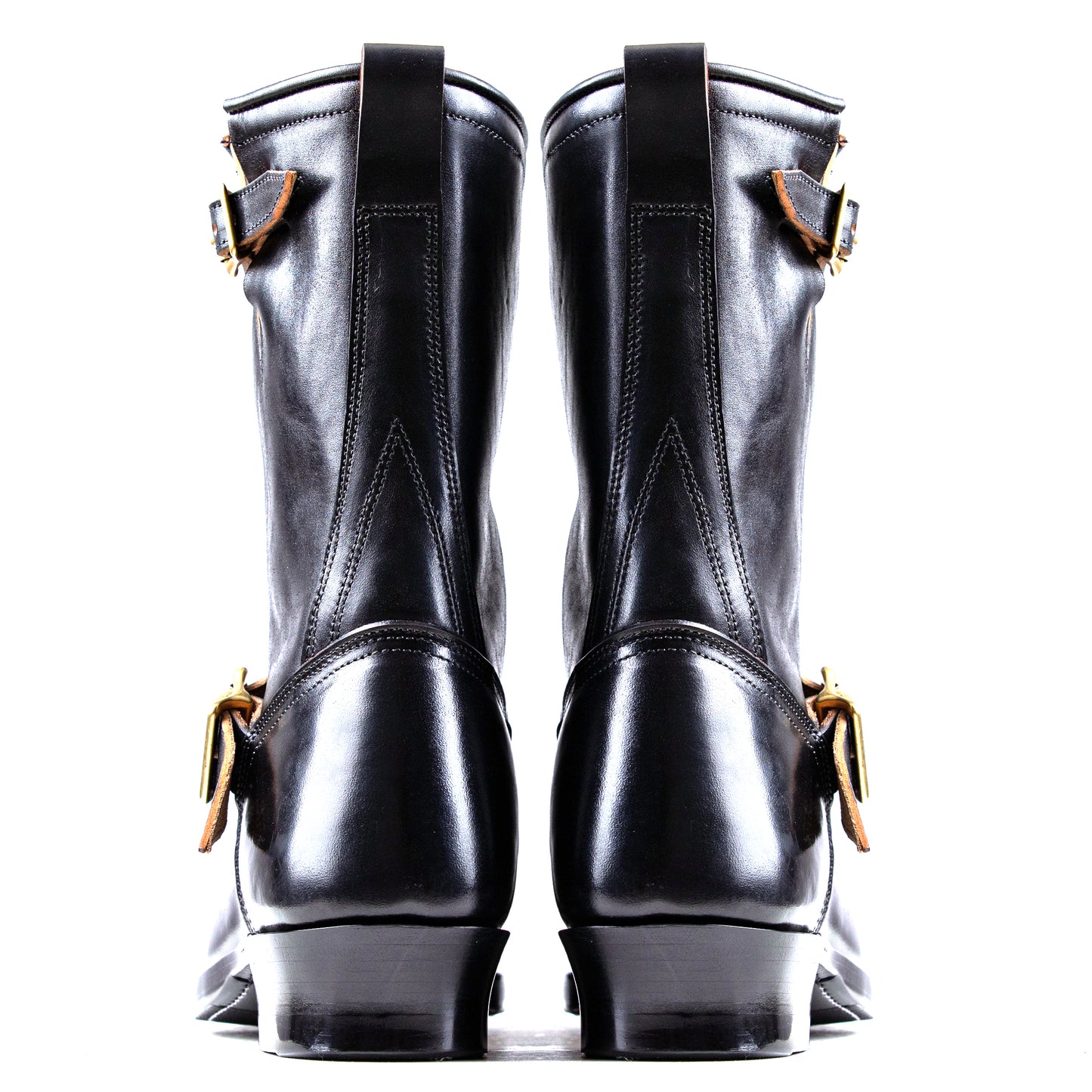 Engineer Boots 10" - Black Horsebutt TPR - xbxs®boots factory