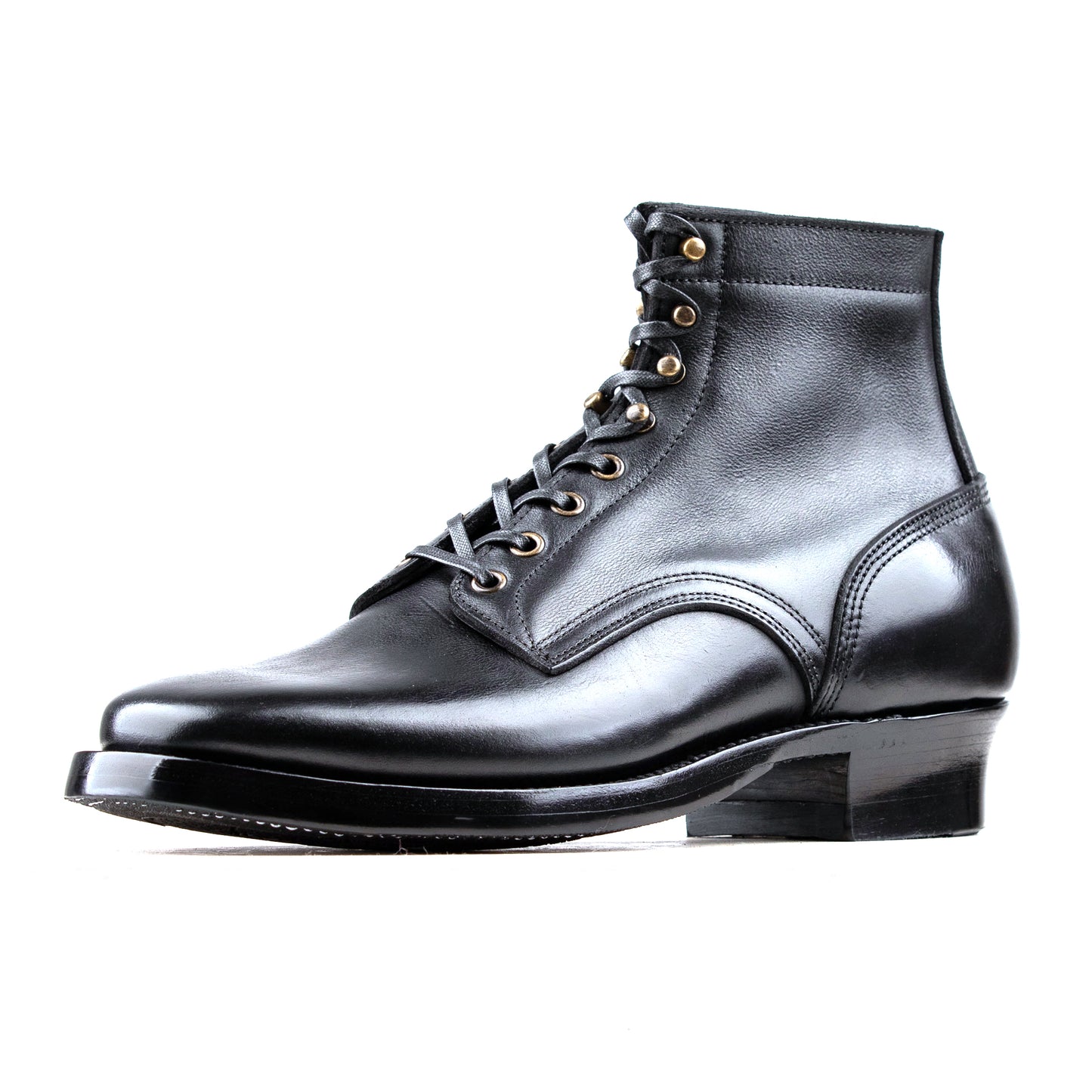 Woodcutting boots - Black Naked Kudu - xbxs®boots factory