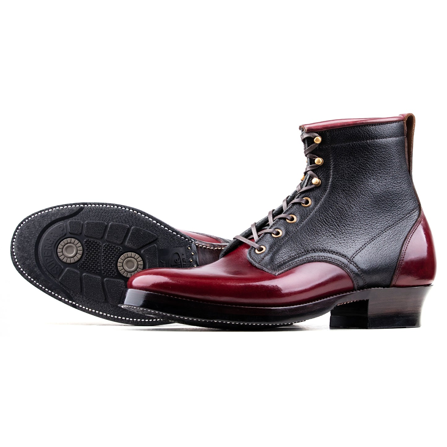 Policeman Boots Color 8 Chromexcel Horsbutt + Musk ox leather xbxs