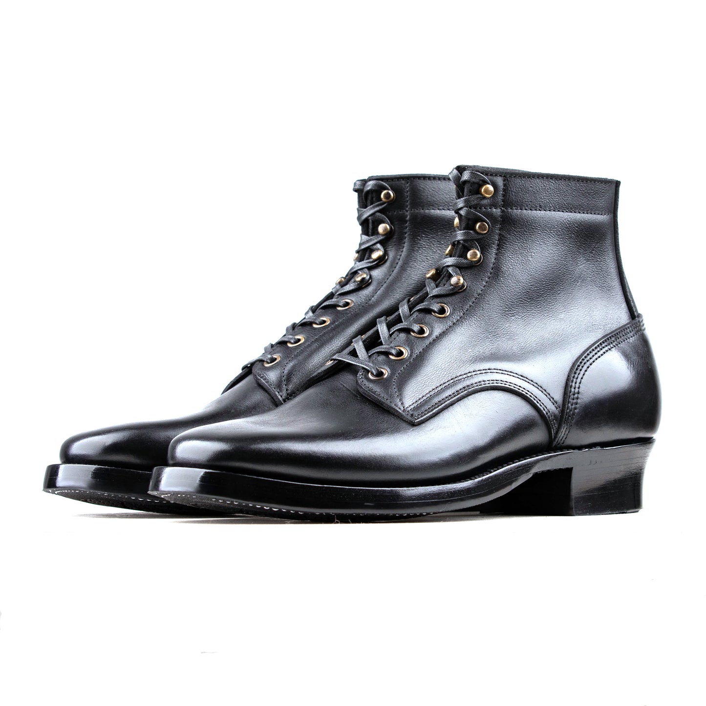 Woodcutting boots - Black Naked Kudu - xbxs®boots factory